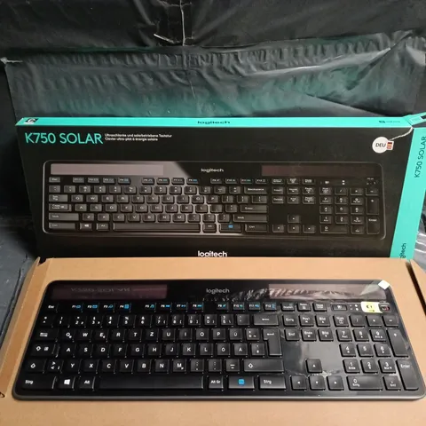 LOGITECH K750 SOLAR WIRELESS KEYBOARD - GERMAN KEYBOARD