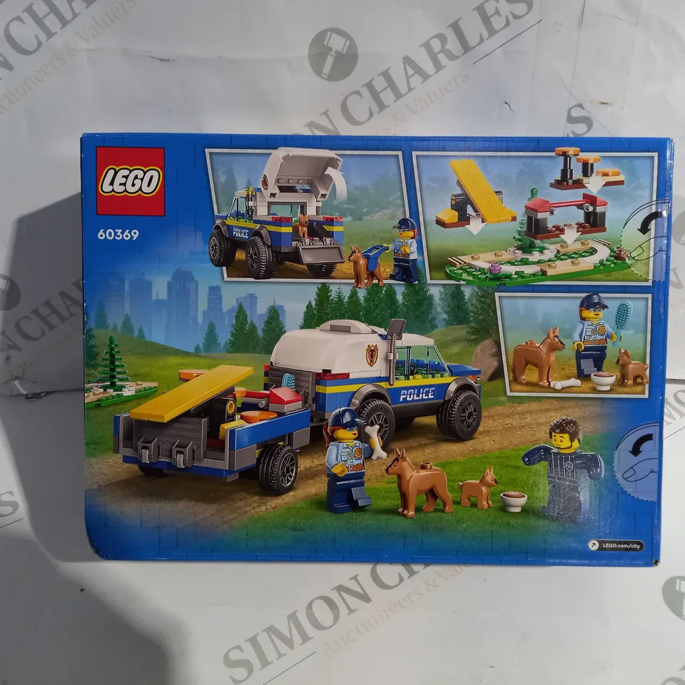 BOXED LEGO CITY POLICE 60369