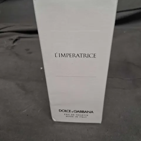 BOXED AND SEALED DOLCE & GABANA L'IMPERATRICE EAU DE TOILETTE 100ML