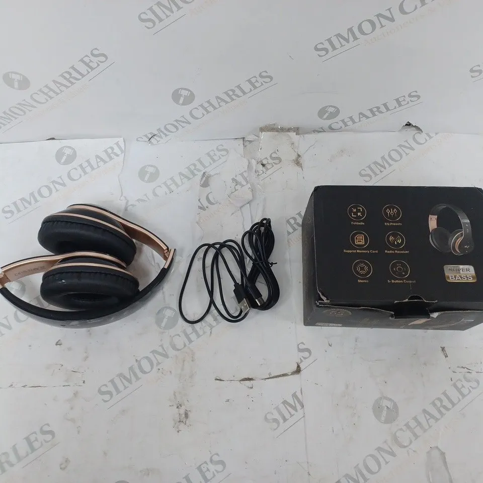 WIRELESS HEADPHONES 6S BASS BOOSTED BOXED 