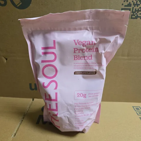 FREE SOUL VEGAN PROTEIN BLEND CHOCOLATE FLAVOUR (600G)