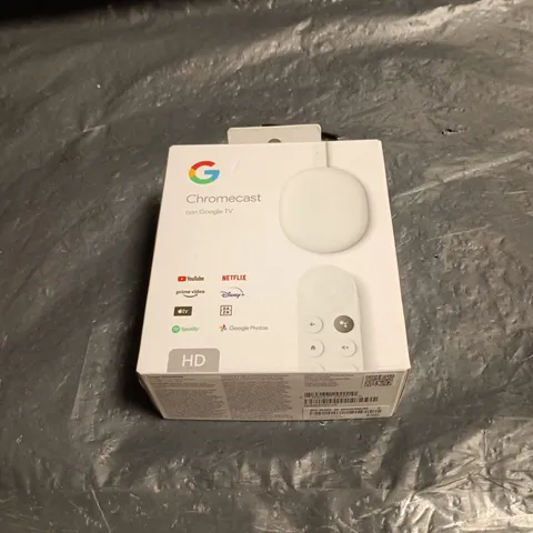 GOOGLE CHROMECAST BOXED. NO REMOTE OR ACCESSORIES