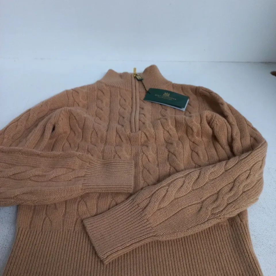 HOLLAND COOPER CASHMERE BLEND SWEATER – UK SIZE S