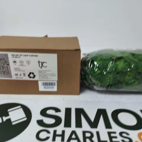 BOXED SOLAR IVY LEAF CURTAIN
