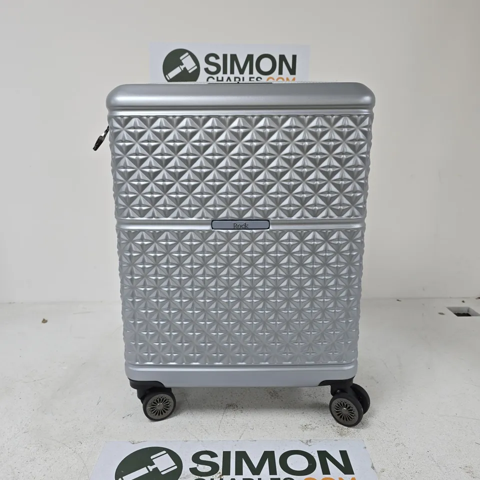 ROCK LUGGAGE MAYA CABIN SUITCASE - SILVER