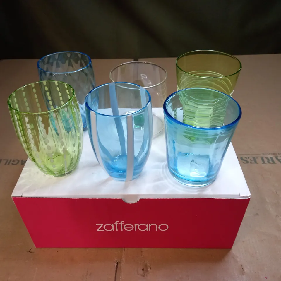 ZAFFERANO PREMIUM GLASS SET