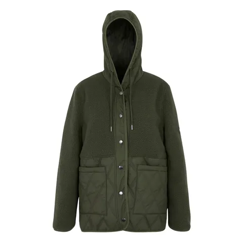 BRAND NEW REGATTA WOMEN'S MIKAYLA QUILTED JACKET IN DARK KHAKI SIZE UK 10