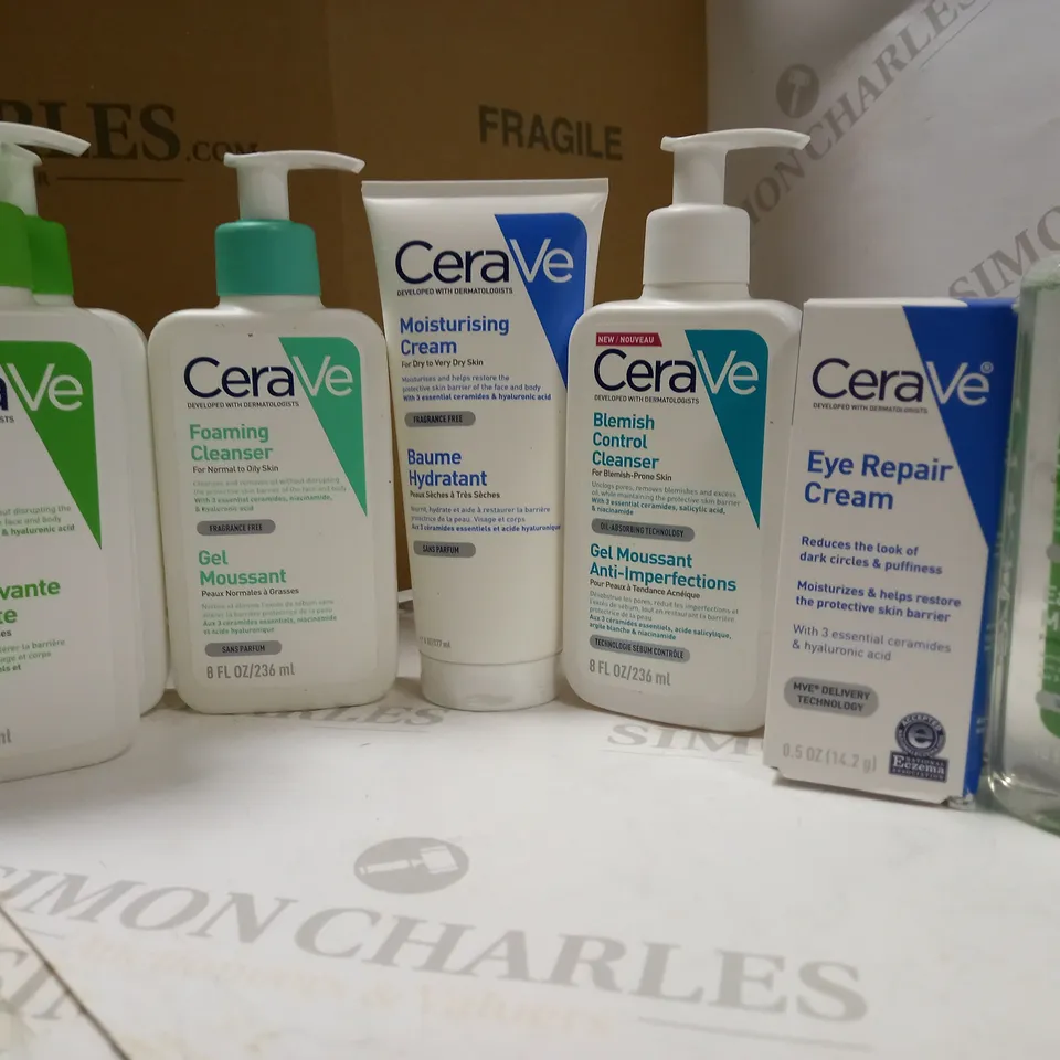 CERAVE SKINCARE BUMPER BUNDLE 8 ITEMS 