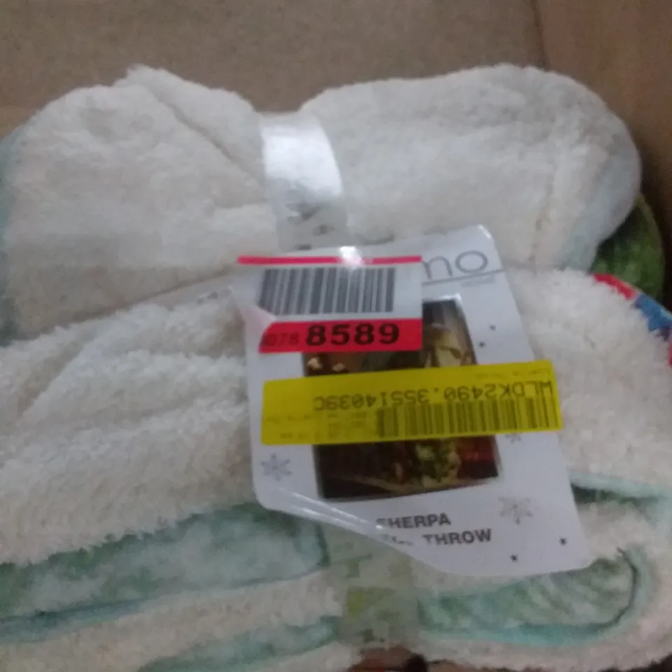 LUELLA SHERPA FLEECE THROW 