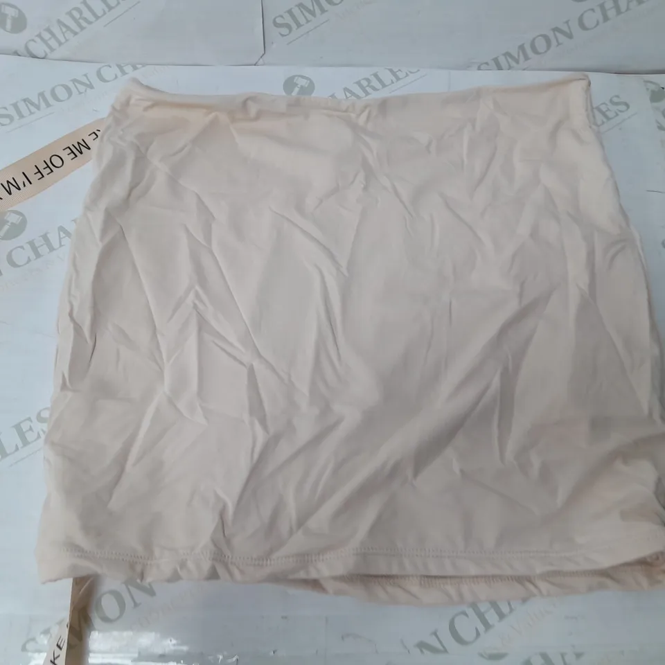 MARS THE LABEL THE DOUBLE LAYER CORSET SET IN OFF WHITE - UK 10