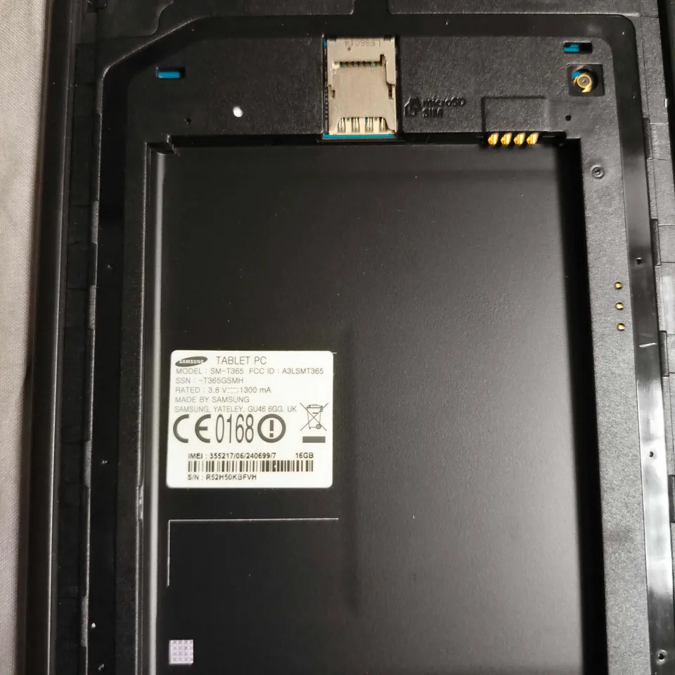 SAMSUNG GALAXY TABLET PC SM-T365 16GB – BLACK