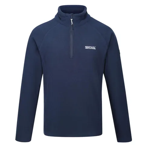 BRAND NEW REGATTA MEN'S KENGER HALF ZIP MIDWEIGHT FLEECE - NAVY SIZE UK MEDIUM