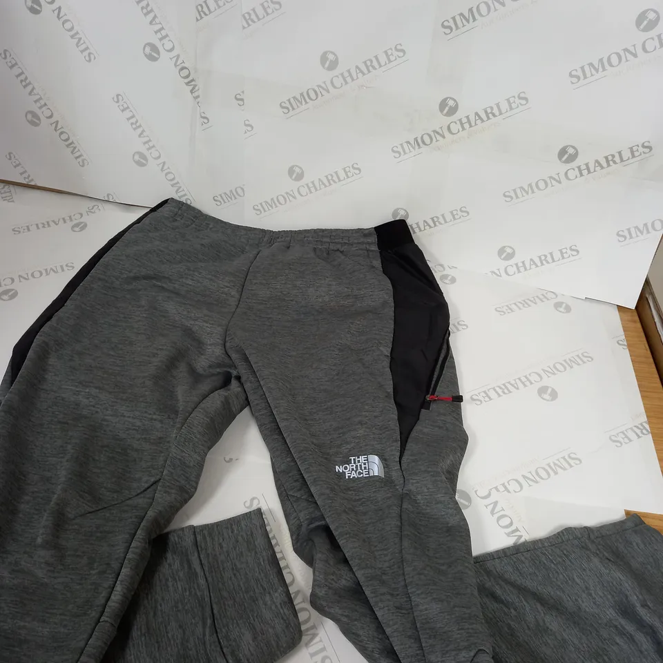 MENS GREY NORTH FACE  PANTS  - LARGE