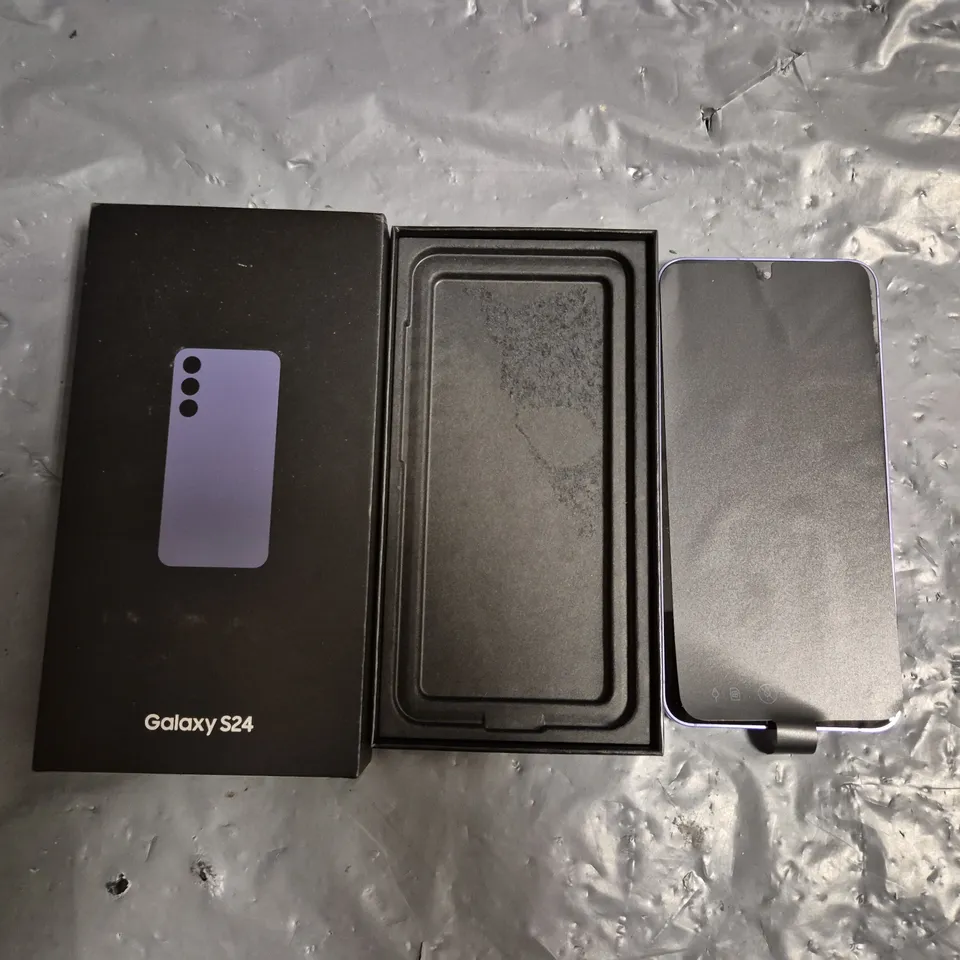 BOXED SAMSUNG GALAXY S24 128GB IN COBALT VIOLET - SM-S921B
