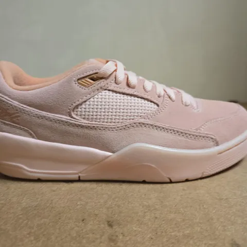 PAIR OF WOMEN'S PINK SUEDE JORDANS - UK SIZE 6