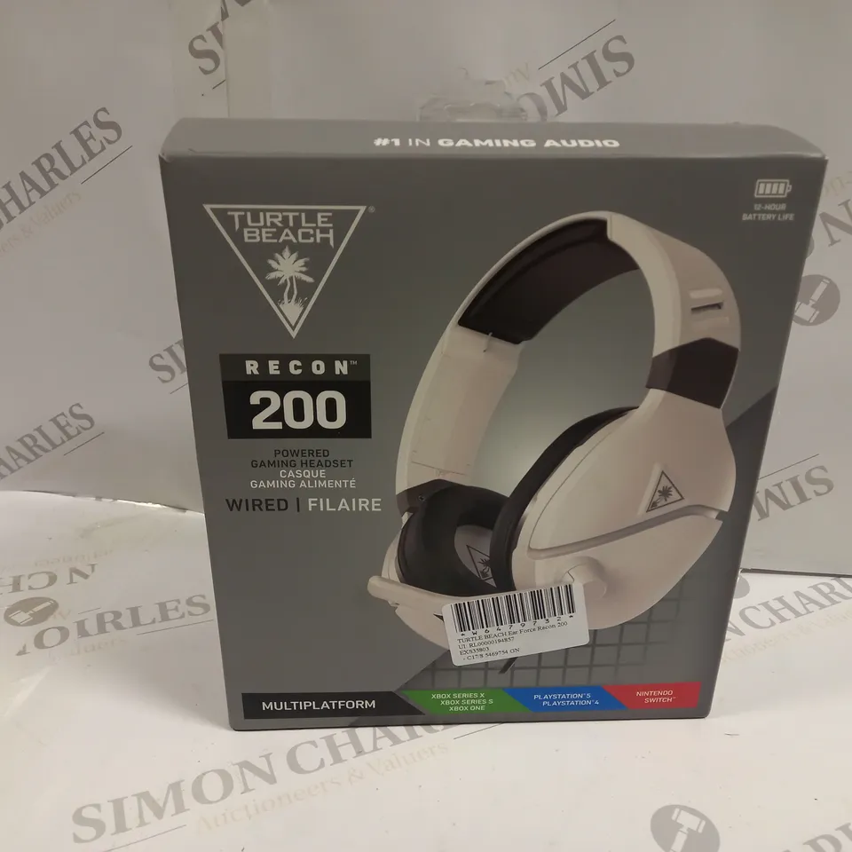 BOXED TURTLE BEACH RECON 200 MULTIPLATFORM HEADSET