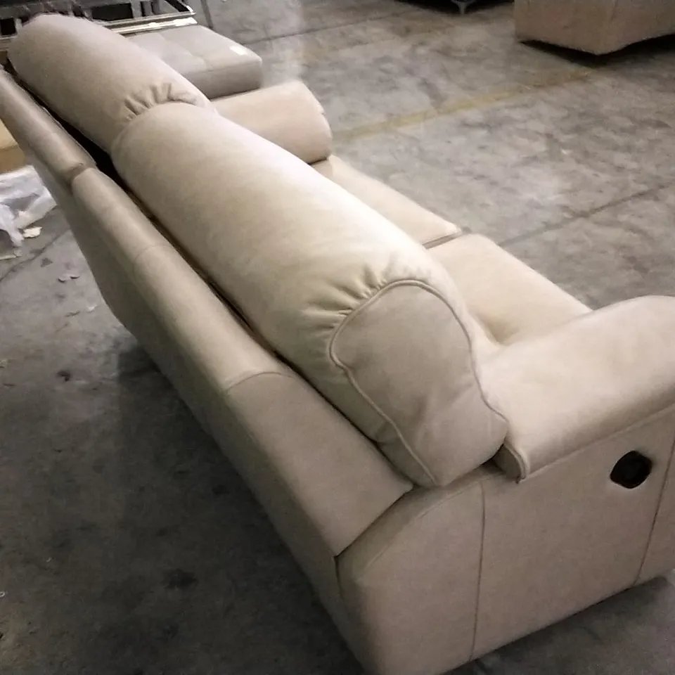 QUALITY BRITISH DESIGNED & MANUFACTURED G PLAN MOCHA LEATHER ELECTRIC RECLINING 2 SEATER SOFA