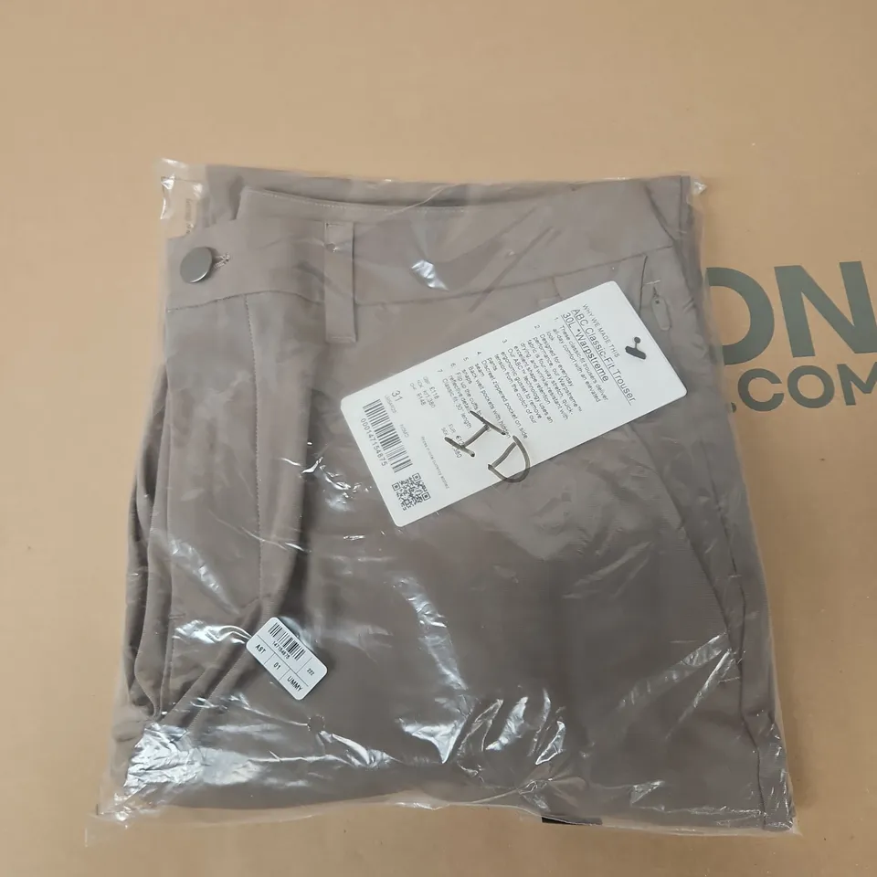 BAGGED LULULEMON ABC CLASSICIFT TROUSERS IN WARPSTREME - 31