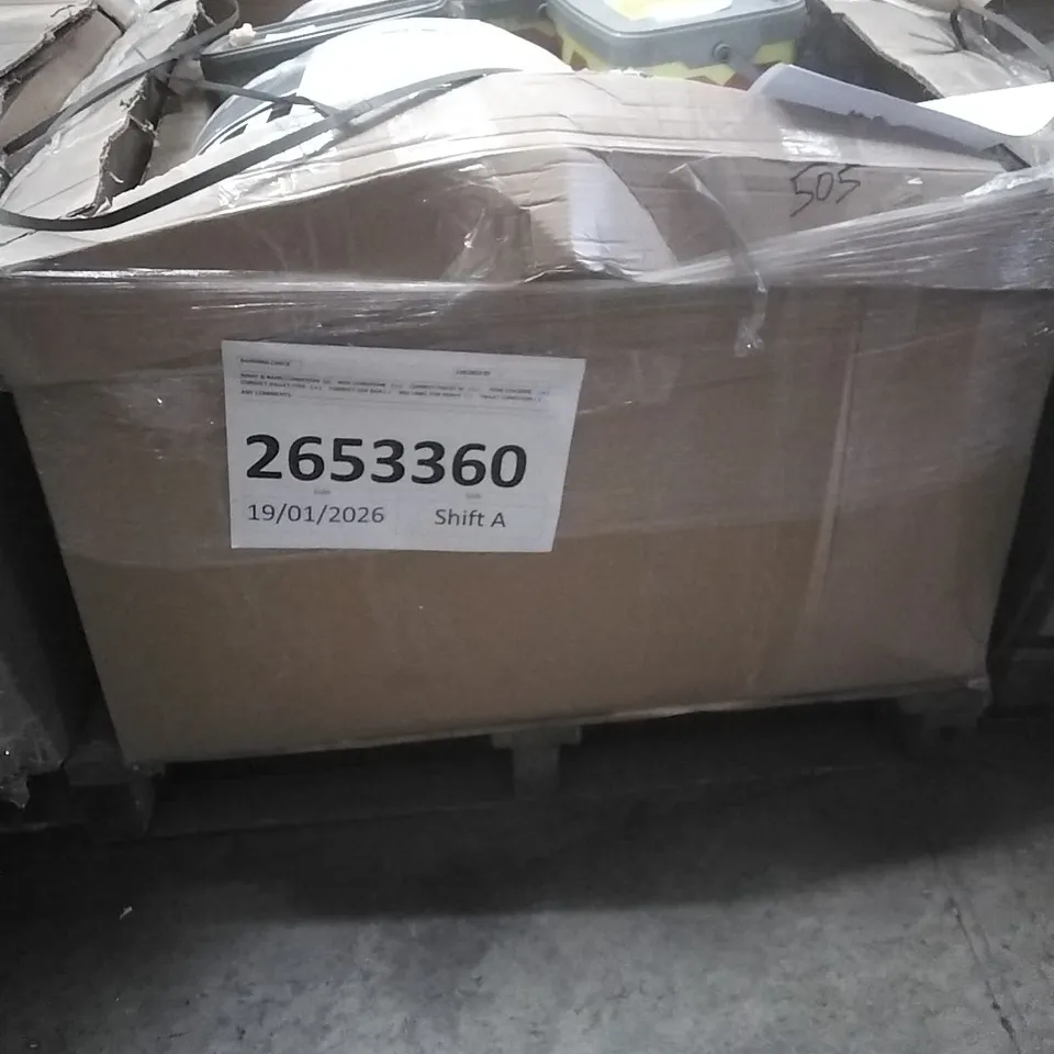 PALLET OF ASSORTED DIY, HOME IMPROVEMENT AND BUILDING PRODUCTS TO INCLUDE; PERMANENT POTHOLE REPAIR, INSULATION, WALL PANELLING ETC