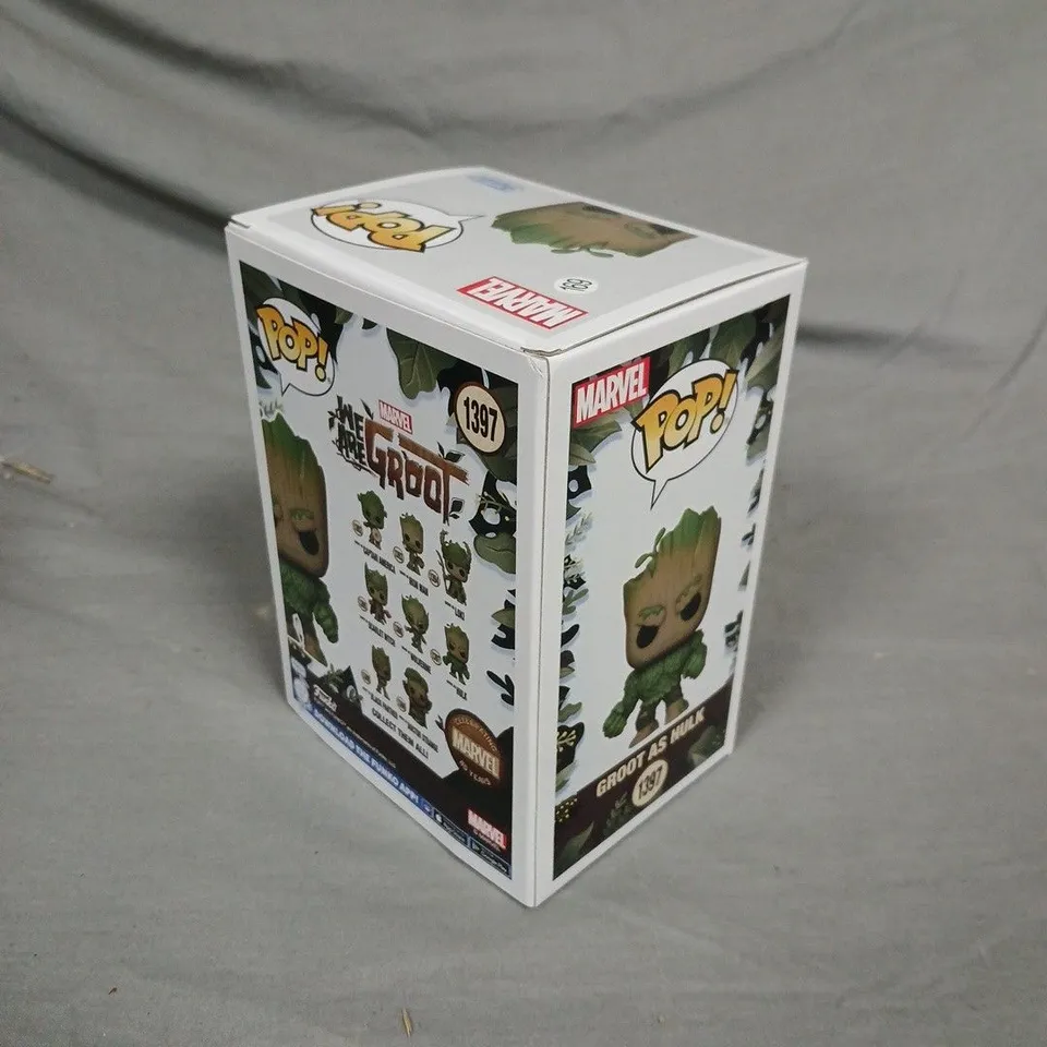 FUNKO POP! MARVEL: GROOT AS HULK (WE ARE GROOT) – #1397
