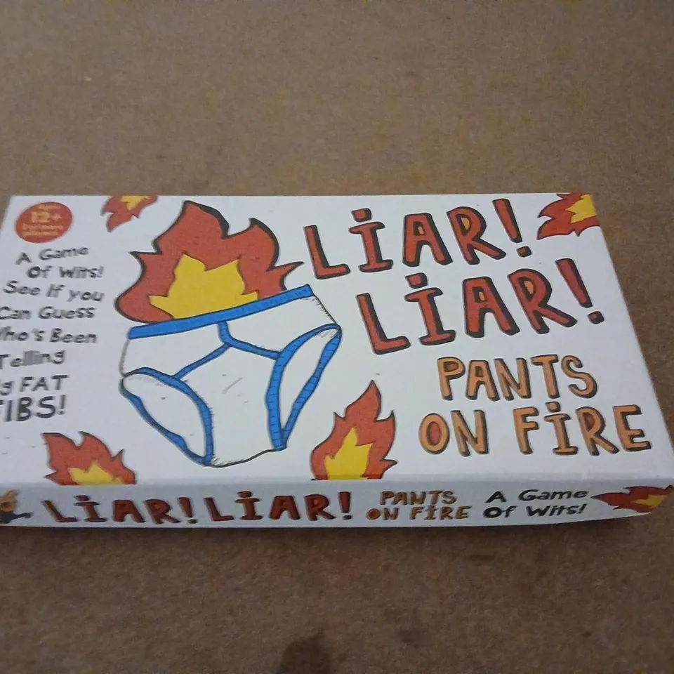 LIAR! LIAR! PANTS ON FIRE – PARTY GAME