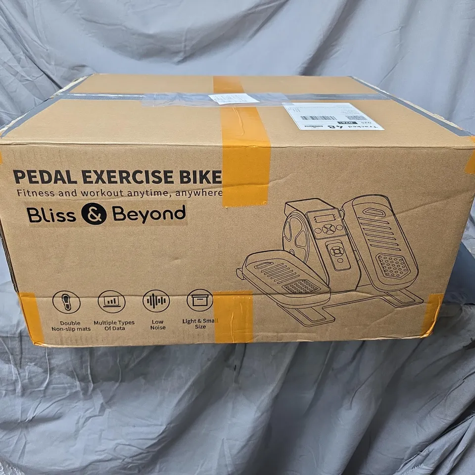BLISS & BEYOND PEDAL EXERCISE BIKE (BOXED)