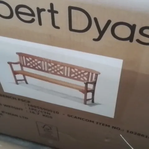 BOXED ROBERT DAYS FENCE 3 SEATER BENCH