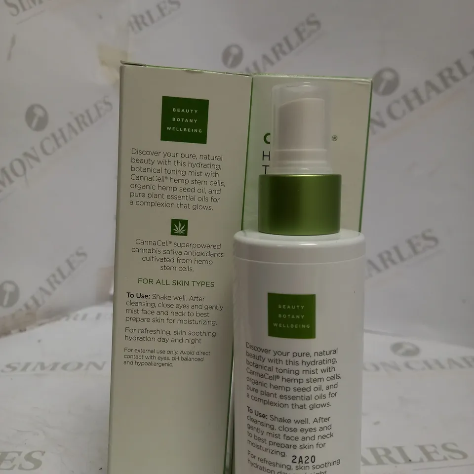 LOT OF TWO CANNA CELL HYDRATING TONER