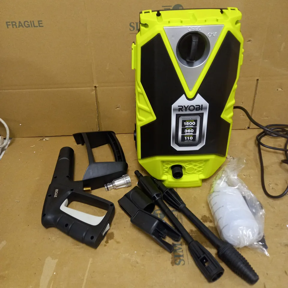 RYOBI RPW110B PRESSURE WASHER