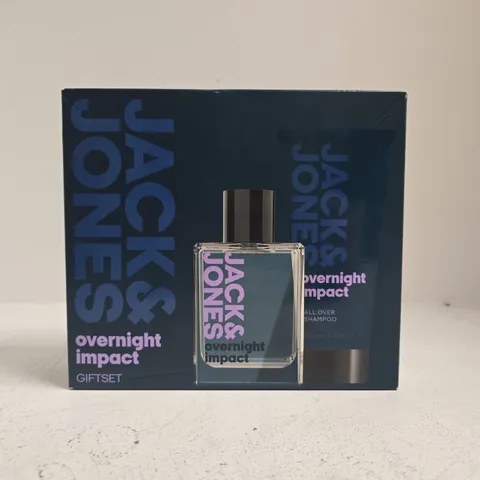 JACK & JONES MEN'S GIFT SET - OVERNIGHT IMPACT