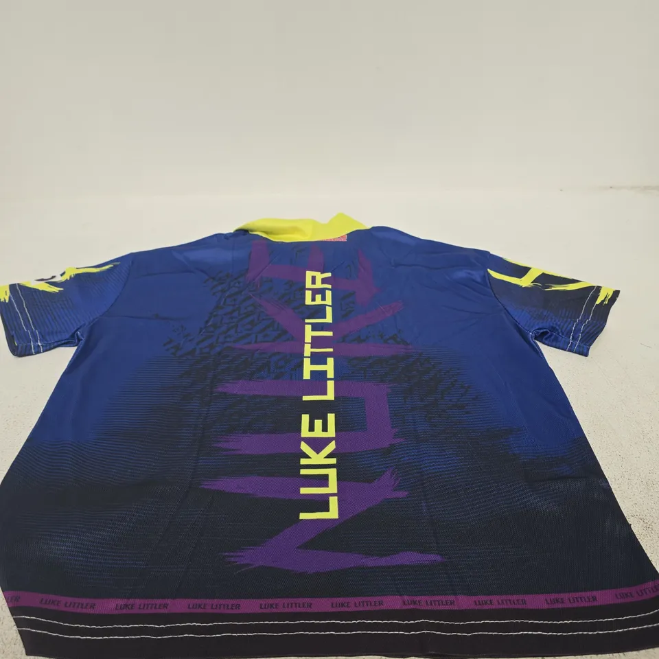 CHILDREN'S LUKE LITTER DARTS JERSEY SIZE 130CM (AGE 7 - 8 APPROXIMATELY)