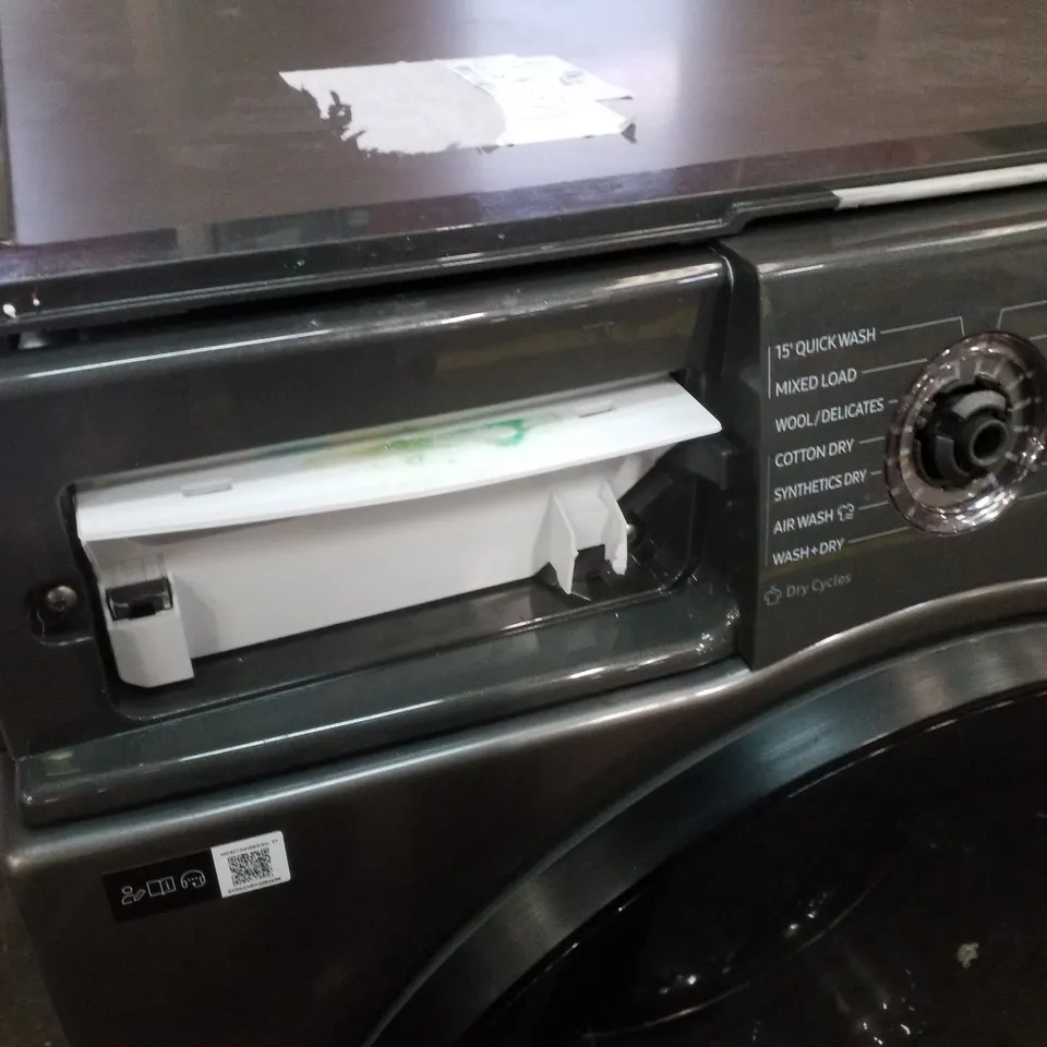 SAMSUNG 8Kg WASHING MACHINE GRAPHITE WD80TA046BXEU