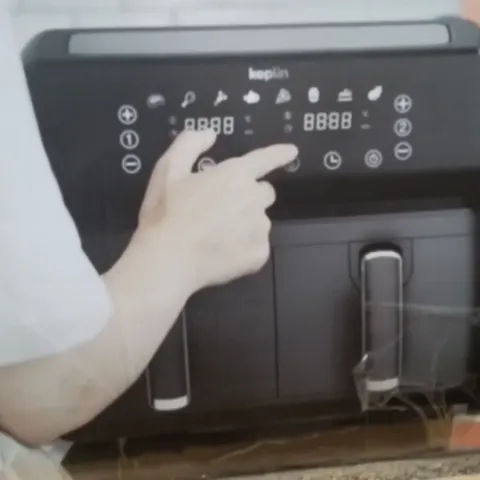 BOXED KEPLIN 9 LITRE DUAL DRAWER AIRFRYER