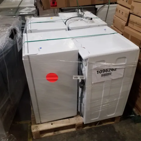 PALLET OF APPROXIMATELY 4 UNPROCESSED RAW RETURN WHITE GOODS TO INCLUDE