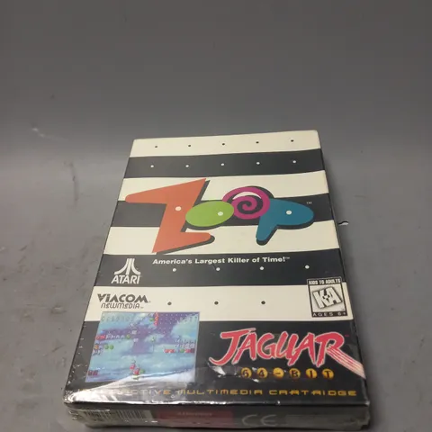 SEALED ATARI ZOOP JAGUAR 64-BIT GAME 