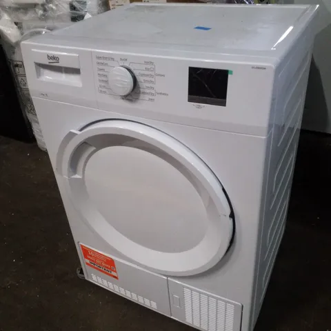BEKO 7KG WHITE CONDENSER TUMBLE DRYER 