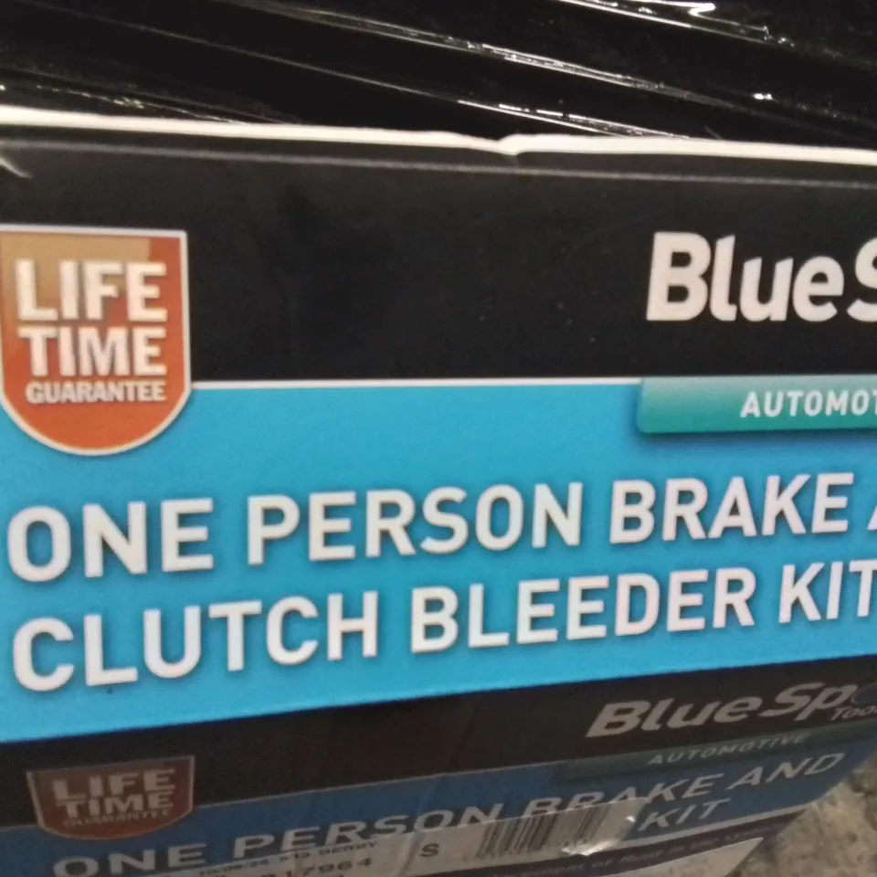BLUESPOT TOOLS ONE PERSON BRAKE AND CLUTCH BLEEDER KIT