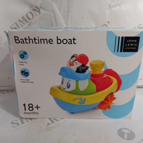 JOHN LEWIS & PARTNERS BATHTIME BOAT 18M+