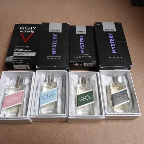 APPROXIMATELY 10 ASSORTED FRAGRANCES TO INCLUDE; AMANDO, VICHY AND MIDDLESHADE