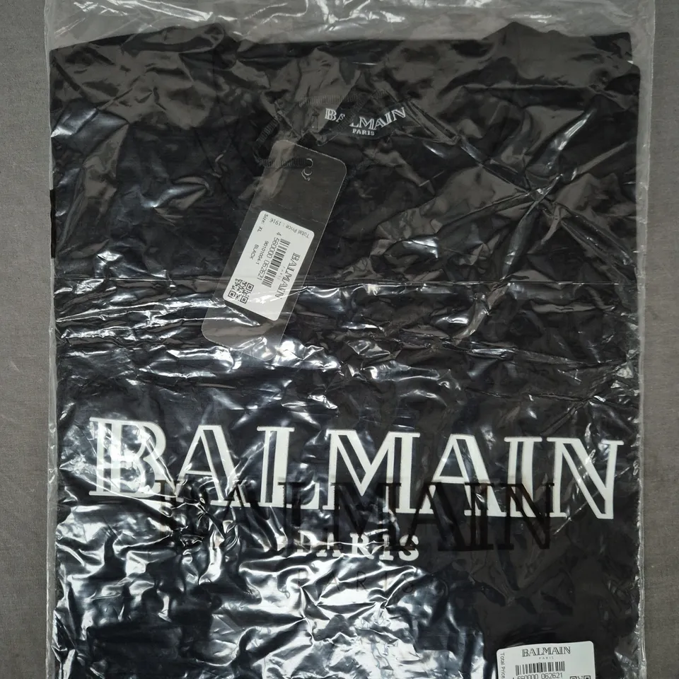 BALMAN PARIS TOP IN BLACK SIZE XL