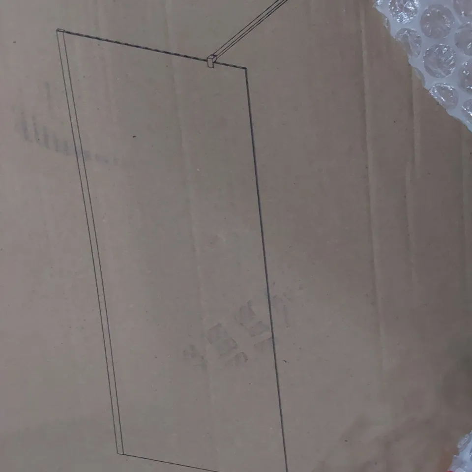 BOXED ELEGANT WALK IN SHOWER PANEL 800 × 1900mm