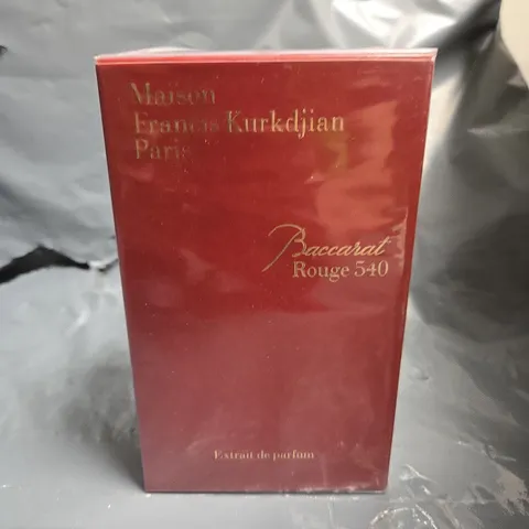 BOXED SEALED MAISON FRANCIS KURKDJIAN BACCARAT ROUGE 540 EAU DE PARFUM 70ML
