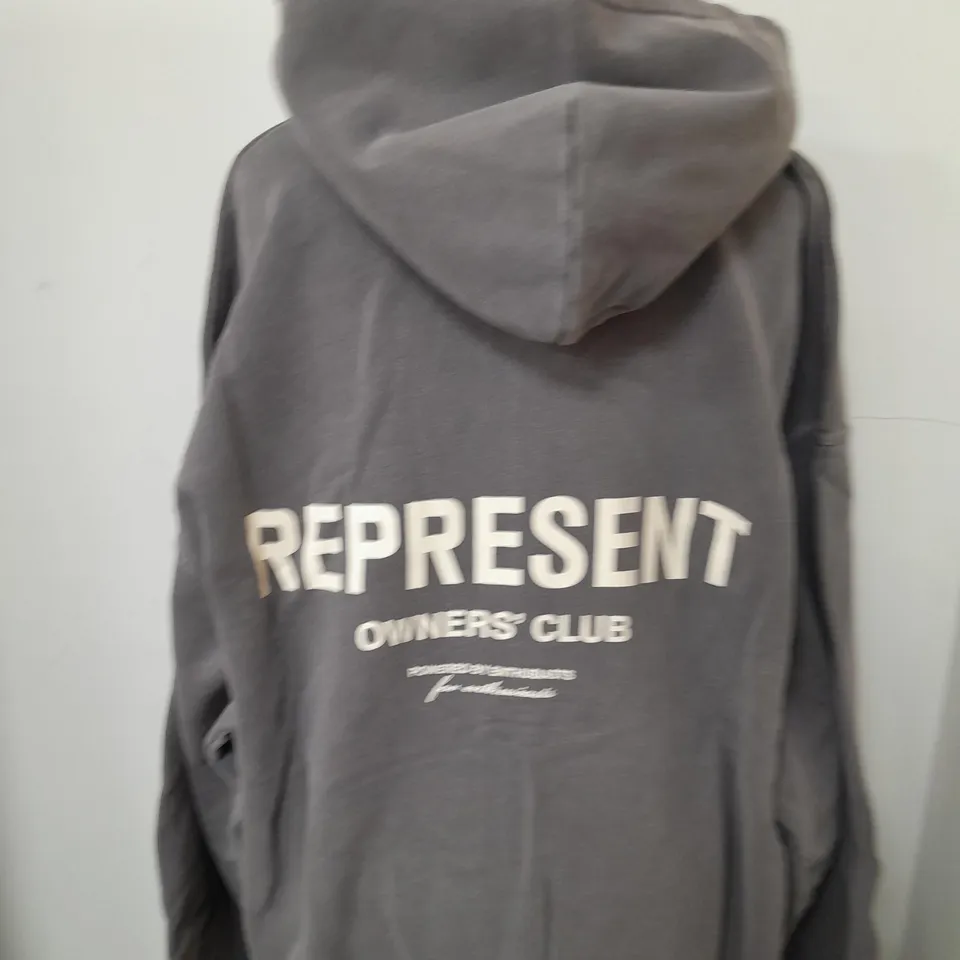 REPRESENT OWNERS CLUB ZIP HOODIE SIZE XXL