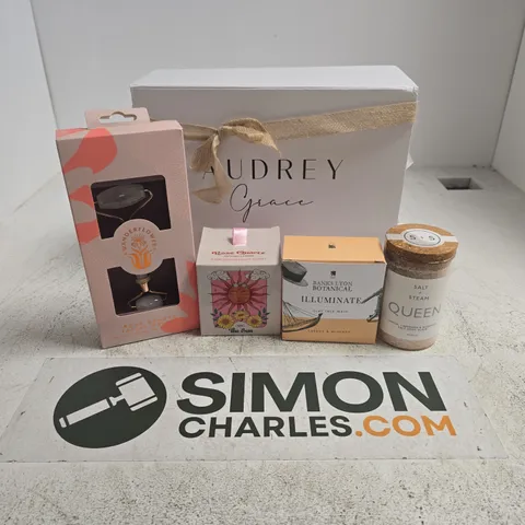 BOXED AUDREY GRACE 4PC CARE SET