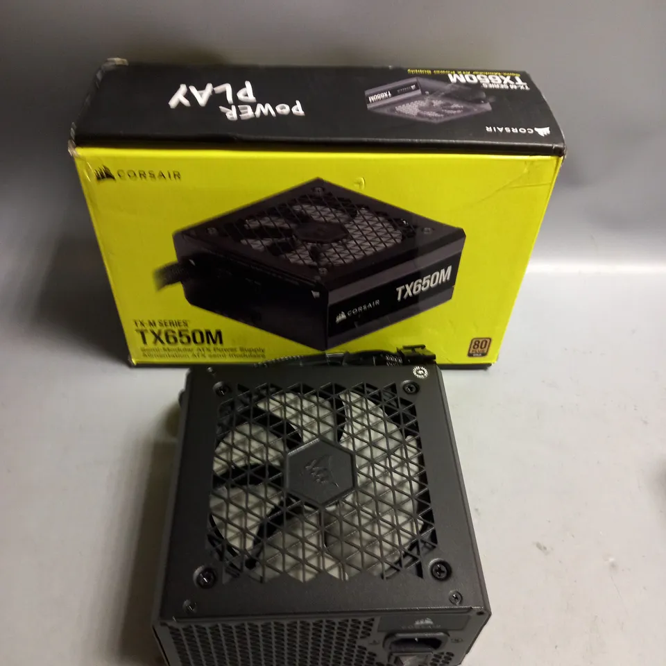 BOXED CORSAIR TX-M SERIES SEMI-MODULAR ATX POWER SUPPLY