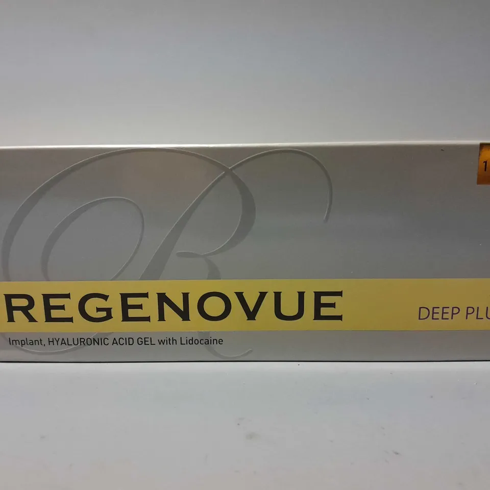 BOXED AND SEALED REGENOVUE DEEP PLUS (1.1ml)