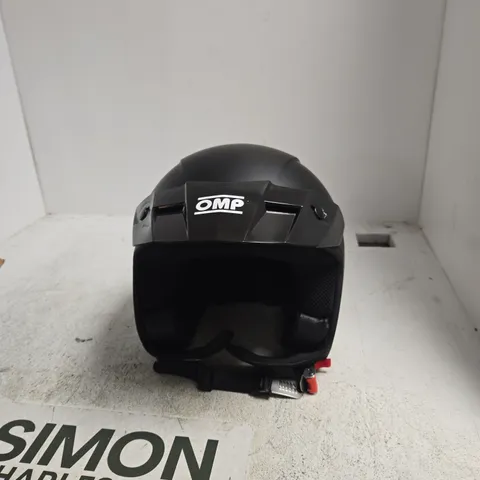 OMP RACING MOTORCYCLE HELMET – MATTE BLACK