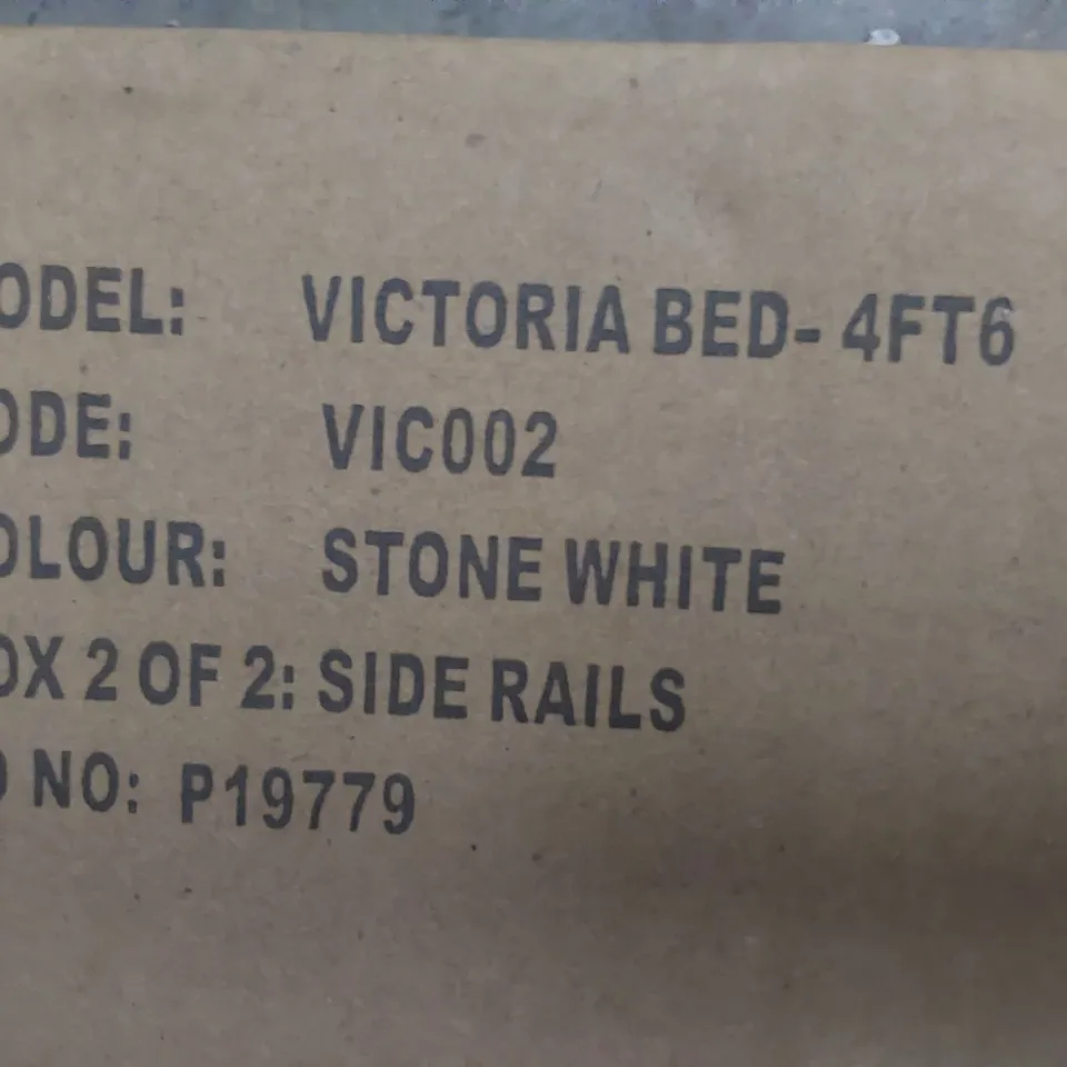 BOXED VICTORIA BED 4FT6 PARTS 