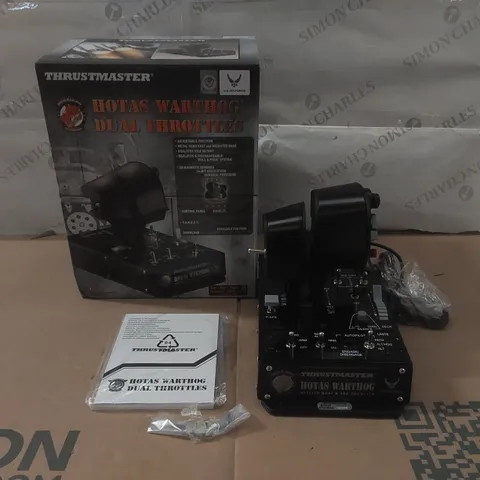 BOXED THRUSTMASTER U.S. AIR FORCE HOTAS WARTHOG DUAL THROTTLES