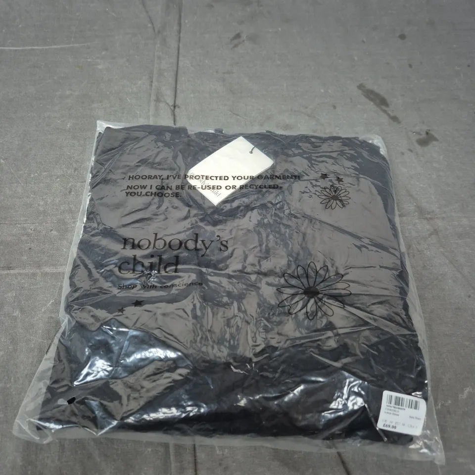 NOBODYS CHILD ARAMIS BLOUSE – BLACK, UK 10 (EU 38)